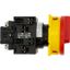 T3-2-8324/EA/SVB Main switch, T3, 32 A, flush mounting, 2 contact unit(s), 4 pole, Emergency switching off function, With red rotary handle and yellow locking ring thumbnail 2