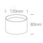 WHITE 20W CCTV UGR19 IP44 230V thumbnail 2