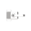 Stainless steel evacuation handle thumbnail 1