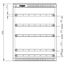 Polyester distribution box, size 1/1005 with rail system, 1005x780x315mm thumbnail 3