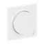 1794 R-44G Cover plate with legend Characters 1 ... 6 for Thermostat Turn button studio white - Busch-art linear thumbnail 2