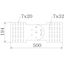 GVM 200 FT Adjustable connector for MFR cable tray 200x500 thumbnail 2