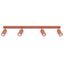 RING CEILING LAMP 4L RED OCHRE 4XGU10 thumbnail 1