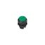 Spring-return green projecting pushbutton with marking thumbnail 2