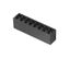 PCB plug-in connector, male header, closed side, THT solder connection, 3.81 mm, Number of poles: 18, 180°, Solder pin length (l): 3.2 mm, tinned, black, Box thumbnail 3