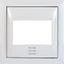 COVER PLATE F/ MULTIFUNCTION SENSOR D40 WHITE thumbnail 1