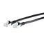 Patch cord Cat.6A AWG 26 0.7 m black thumbnail 3