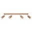 CEILING LAMP ZEKE 4 OAK GU10 4X40W IP20 thumbnail 1
