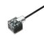 Valve cable (assembled), One end without connector - valve plug, Design A (18 mm), Cable length: 3 m, PVC, black thumbnail 2