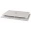 XSPTV4-W800D600 Top panel, WxD=800x600mm, IP42, grey thumbnail 1