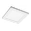 LED luminaire MOZA, 12 W, 1000 lm, AC220-240V, 50/60 Hz, PF>0.5, RA≥80, IP40, 120°, 4000K, recessed, square thumbnail 1
