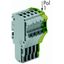 1-conductor female connector Push-in CAGE CLAMP® 1.5 mm² gray, green-y thumbnail 3