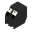 Printed circuit board terminals, 5.00 mm, Number of poles: 2, 135°, black, PUSH IN with actuator, Clamping range, max. : 1.5 mm², Tape thumbnail 3