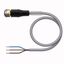 Actuator and Sensor Cable, PUR Connection Cable   RKS4T-1.5/TXG thumbnail 1