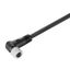 Sensor/actuator line, One end without connector, M8, Number of poles : 3, 3 m, Socket, angled, Shielded: No, LED: No, Sheath material: PUR, Halogen: No thumbnail 2