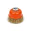 Cup brush M14 65mm for angle grinders M14 (crimped wire) thumbnail 1