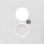 Centre plate for loudspeaker soc. out., S.1/B.3/B.7, p. white glossy thumbnail 2