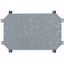 L1-CI43 Pre-drilled mounting plate, CI43-enclosure thumbnail 3