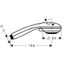 Crometta 85 Multi hand shower, chrome thumbnail 2