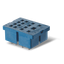 Socket for printed mounting of relays 55.32, 55.34, 85.02, 85.04 with a metal lock; 10A thumbnail 2
