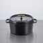 COCOTTE / 11.02 INCHES / CROSS / STAUB / BLACK / BRASS thumbnail 2