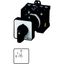 T3-1-15904/Z Step switches, T3, 32 A, rear mounting, 1 contact unit(s), Contacts: 2, 45 °, maintained, With 0 (Off) position, 0-I-II, Design number 15904 thumbnail 3