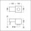 P-INF/EVO / DIAMO R68 CASTING SURROUND - concrete casting surround for DA 68 mm thumbnail 2