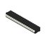 Printed circuit board terminals, 3.81 mm, Number of poles: 18, 90°, Solder pin length (l): 1.5 mm, black, PUSH IN with actuator, Clamping range, max. : 1.5 mm², Tube thumbnail 2