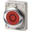 M30C-FD-R-X0 Pushbutton, RMQ-Titan, Flat, momentary, red, inscribed, Metal bezel thumbnail 8