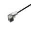 Valve cable (assembled), One end without connector - valve plug, DIN design C (8 mm), Cable length: 5 m, PUR, black thumbnail 3