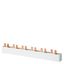 Pin busbar 2-phase, 1016 mm long touch-safe, 25 mm2 without end caps, according to UL thumbnail 2