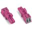 Socket 2-pole Cod. B pink thumbnail 5