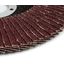 Curved Flap disc 125 * 22мм Abrasive grit K120 thumbnail 3