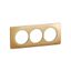 PLATE 3G 57MM SATIN BRASS thumbnail 2