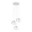 HANGING LAMP TULOS 3P WHITE E27 3X60W IP20 thumbnail 1