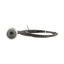 C22-DR-X-K01-P62 Pushbutton, classic, flat, maintained, 1 N/C, cable (black) with non-terminated end, 4 pole, 1 m thumbnail 7