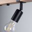 CEILING LAMP ZUCA 4 BLACK E27 4X15W IP20 thumbnail 4