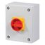 P3-63/SE3/SVB Main switch, P3, 63 A, surface mounting, 3 pole, Emergency switching off function, With red rotary handle and yellow locking ring, Lockable in the 0 ( thumbnail 5