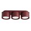 Ceiling lamp MODO 3 burgundy Gx53 thumbnail 2