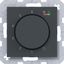 Room thermostat, heating/cooling, A.x/C.x, anthracite thumbnail 1