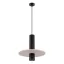 Pendant lamp PELTA 1 black/beige thumbnail 1