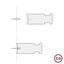 Rolé, wooden wall mount cable tie for pendant lamp thumbnail 6
