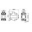 Contactor 3-pole, CUBICO Classic, 18,5kW, 38A,1NO+1NC, 24VAC thumbnail 13
