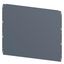 SIVACON, mounting plate, Quick assembly with screws, H: 1000 mm, W: 1200 mm, zinc-plated The thumbnail 2