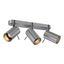 ASTO TUBE III wall and ceiling light, alu brushed, 3x GU10, max. 3x 75W thumbnail 3