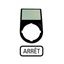 M22S-ST-F0 Carrier, +label, ARRET thumbnail 3