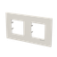 Frame 2-gang / 2+2-modules - Niessen logo - S - Dune thumbnail 2