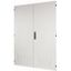 XTSZDSKV4S-H2000W1350 Section wide door, ventilated, HxW=2000x1350mm, double-winged, IP42, grey thumbnail 1