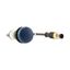 C22-L-B-24-P5 Indicator light, Flat, Cable (black) with M12A plug, 4 pole, 1 m, Lens Blue, LED Blue, 24 V AC/DC thumbnail 15