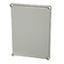Cover 380x280x30 mm, grey with cross-head screw thumbnail 2